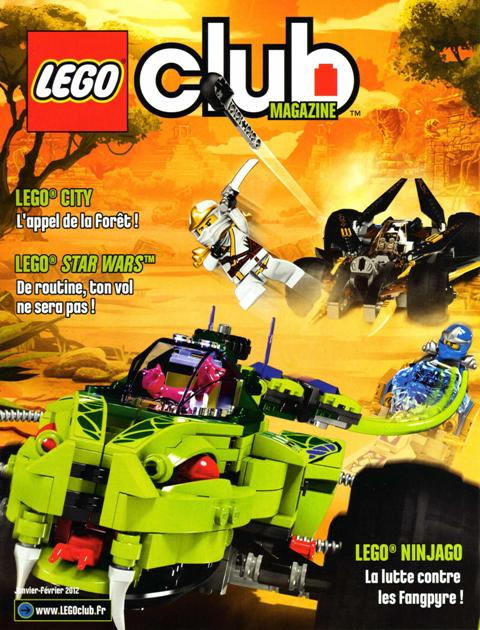 Lego Club Magazine 2012 Issue 6 January - February (French)