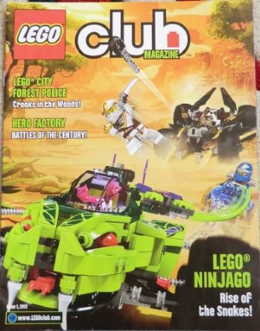 Lego Club Magazine UK 2012 No. 1 January