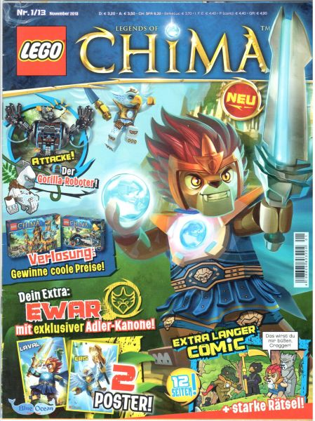 LEGENDS OF CHIMA Magazine 2013 Issue 1 (German)
