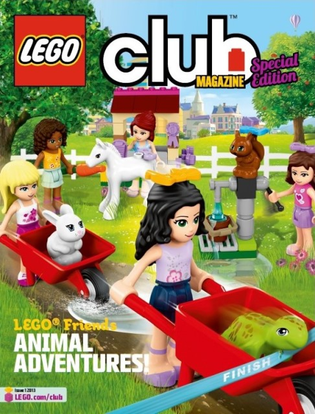 LEGO Club Magazine 2013 Friends Special Edition Issue 1