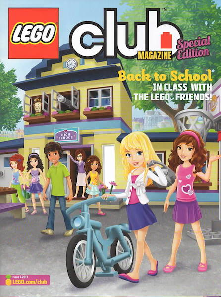LEGO Club Magazine 2013 Friends Special Edition Issue 4