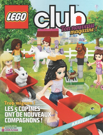 LEGO Club Magazine 2013 Friends January - February (French)