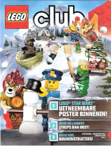 Lego Club Magazine (Belgium) 2014 November - December