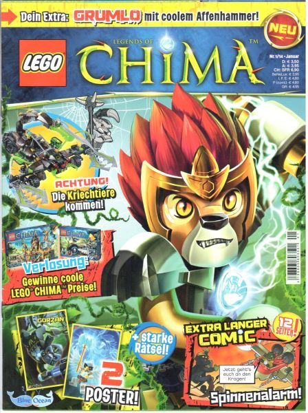 LEGENDS OF CHIMA Magazine 2014 Issue 1 (German)