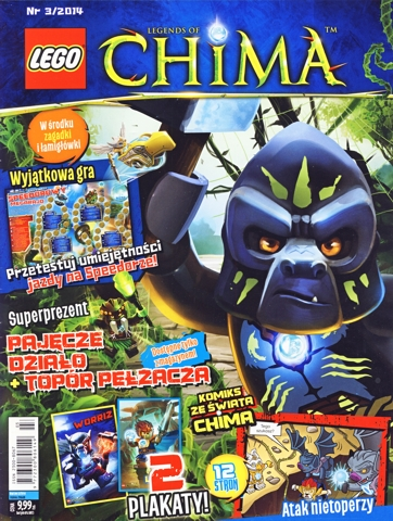 LEGENDS OF CHIMA Magazine 2014 Issue 3 (Polish)