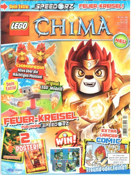 LEGENDS OF CHIMA Magazine 2014 Issue 7 (German)