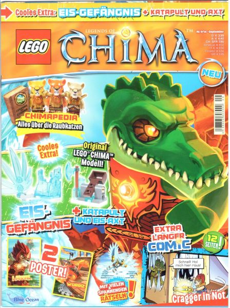 LEGENDS OF CHIMA Magazine 2014 Issue 9 (German)