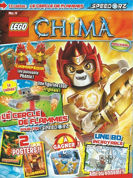 LEGENDS OF CHIMA Magazine 2014 Issue 9 (French)