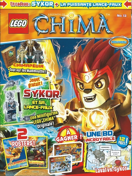 LEGENDS OF CHIMA Magazine 2014 Issue 12 (French)