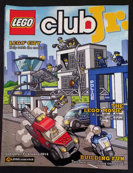Lego Club Junior Magazine 2014 January - February