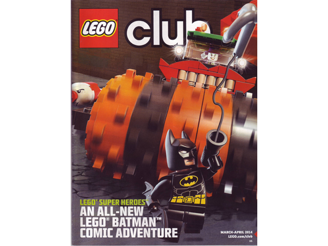 Lego Club Magazine 2014 March - April (WO# 5827)
