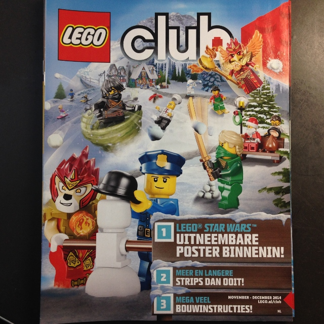 Lego Club Magazine (Dutch) 2014 November - December
