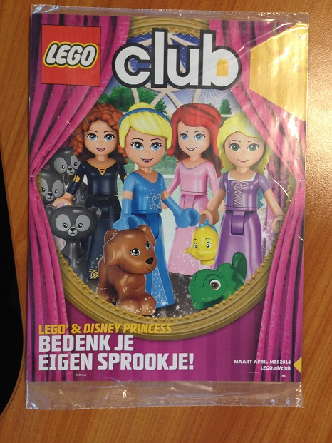Lego Club Magazine Girls (Dutch) 2014 March - April - May