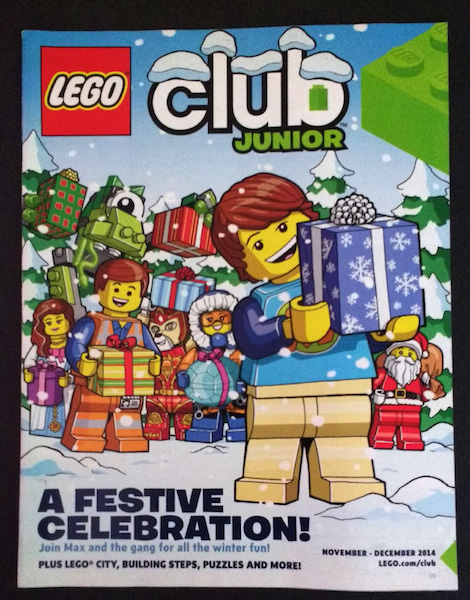 Lego Club Junior Magazine 2014 November - December