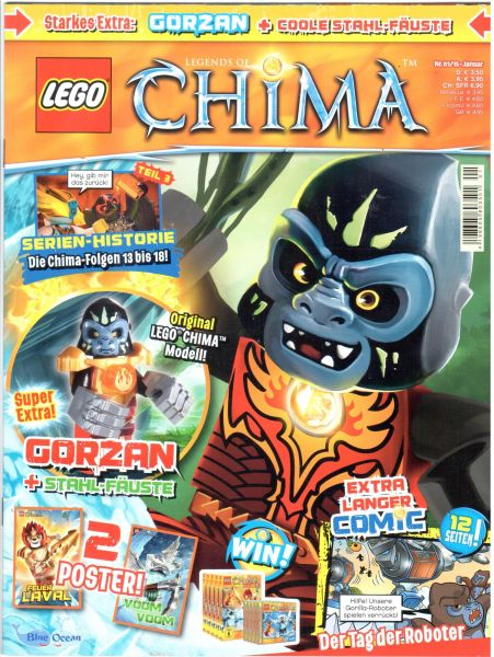LEGENDS OF CHIMA Magazine 2015 Issue 1 (German)