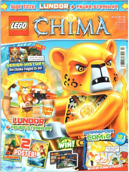 LEGENDS OF CHIMA Magazine 2015 Issue 3 (German)