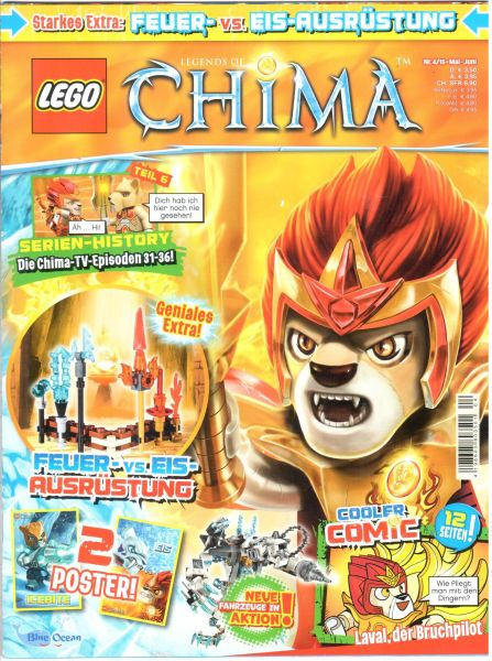 LEGENDS OF CHIMA Magazine 2015 Issue 4 (German)