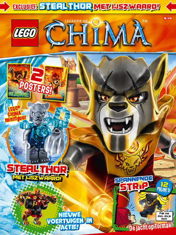 LEGENDS OF CHIMA Magazine 2015 Issue 7 (Dutch)