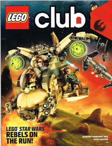 Lego Magazine 2015 Jan - Feb (Club Edition) (WO# 4642)