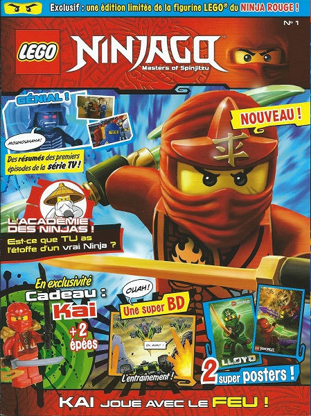 NINJAGO Magazine 2015 Issue 1 (French)