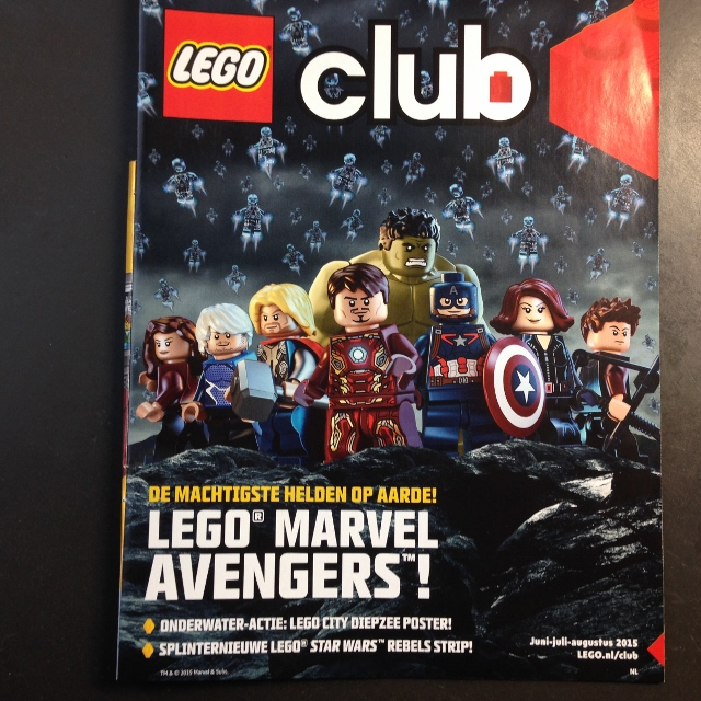 Lego Club Magazine (Dutch) 2015 June July August