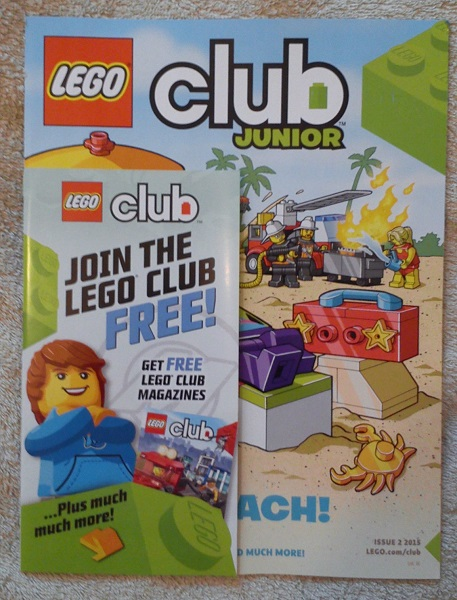 Lego Club Junior Magazine (UK & Ireland) 2015 Issue 2