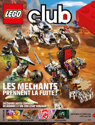 LEGO Club Magazine 2016 September - October (French)