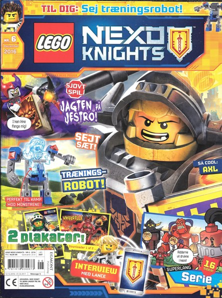 NEXO KNIGHTS Magazine 2016 Issue 6 (Danish)