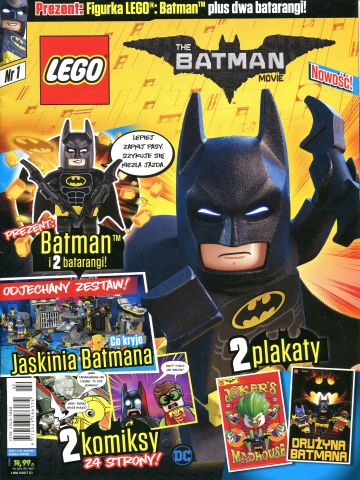The LEGO Batman Movie Magazine 2017 Issue 1 (Polish)
