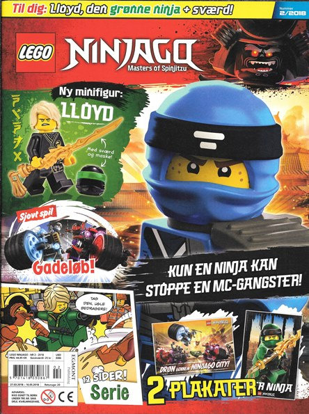NINJAGO Magazine 2018 Issue 2 (Danish)