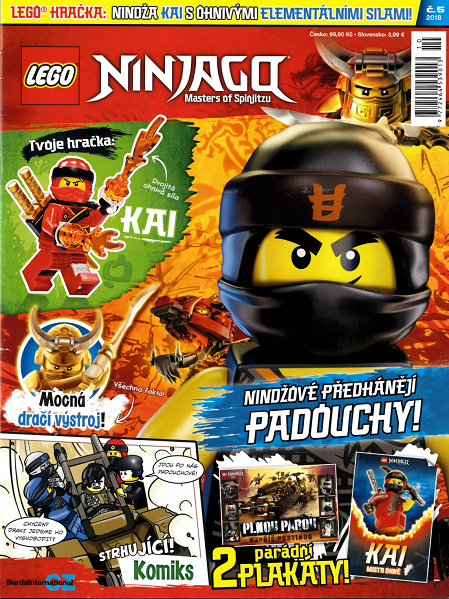 NINJAGO Magazine 2018 Issue 5 (Czech)