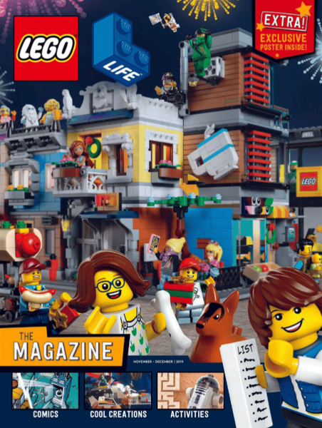 LEGO Life Magazine 2019 Issue 4 November - December