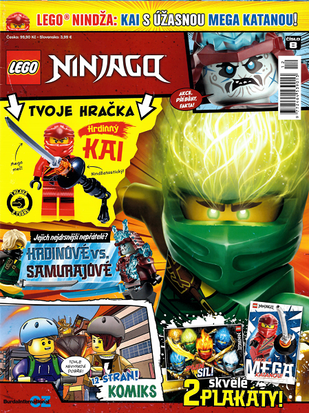 NINJAGO Magazine 2019 Issue 8 (Czech)