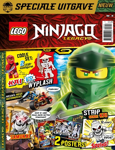 NINJAGO Legacy Magazine 2019 Issue 3 (Dutch)