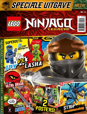 NINJAGO Legacy Magazine 2019 Issue 4 (Dutch)