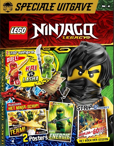 NINJAGO Legacy Magazine 2020 Issue 4 (Dutch)
