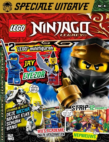 NINJAGO Legacy Magazine 2021 Issue 4 (Dutch)