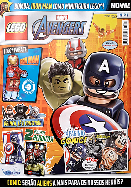 Avengers Magazine 2021 Issue 1 (Portuguese)