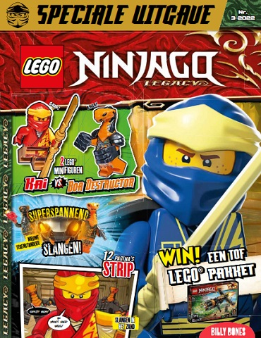 NINJAGO Legacy Magazine 2022 Issue 3 (Dutch)