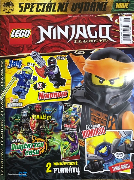 NINJAGO Legacy Magazine 2022 Issue 4 (Czech)
