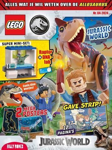 Jurassic World Magazine 2024 Issue 4 (Dutch)