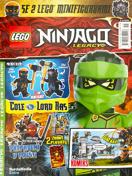 NINJAGO Legacy Magazine 2024 Issue 6 (Czech)