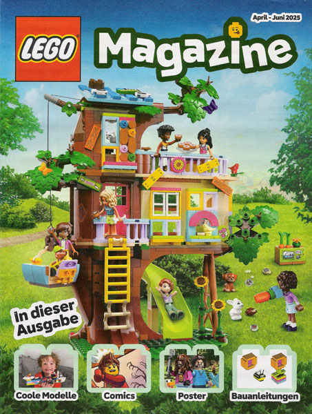LEGO Magazine 2025 Issue 2 April - June (German)