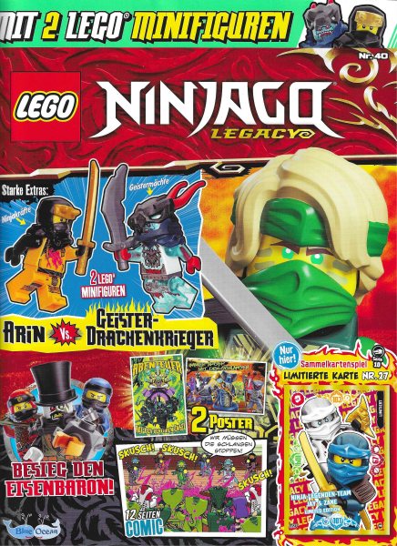 NINJAGO Legacy Magazine 2025 Issue 40 (German)