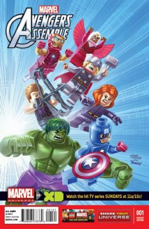 Super Heroes Comic Book, Marvel, Marvel Universe: Avengers Assemble #1  Variant Cover