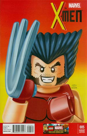 Super Heroes Comic Book, Marvel, X-Men #5 Variant Cover