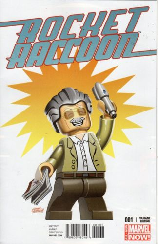 Super Heroes Comic Book, Marvel, Rocket Raccoon #1 Variant Cover