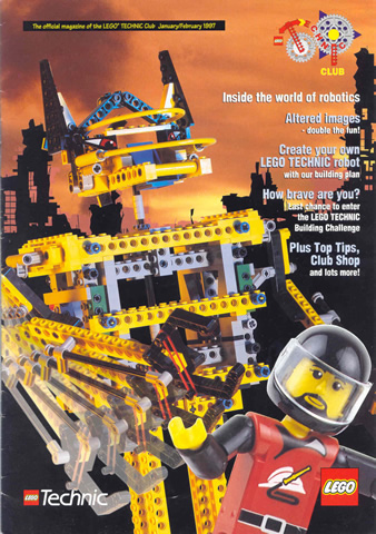 Lego Technic Club 1997 January/February Magazine