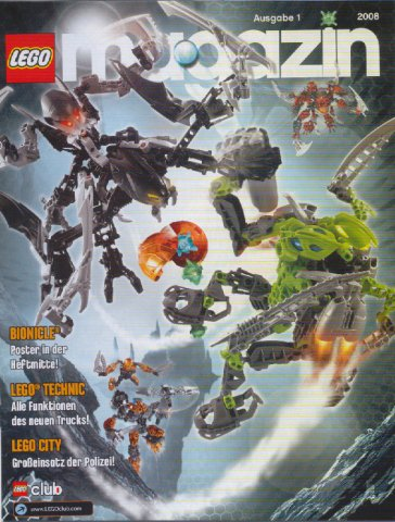 Lego Magazin (German) 2008 Issue 1
