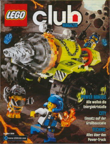 Lego Club Magazin (German) 2009 Issue 1